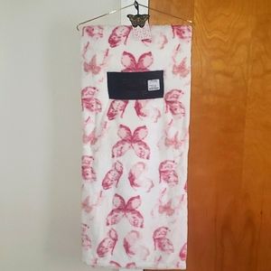 Rachel Roy Pink Butterfly throw